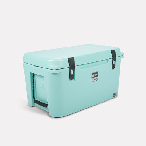 ICON 50 Hard Cooler Aqua Mist Blue - ICON Coolers ICON 50 Hard Cooler Aqua Mist Blue - ICON Coolers